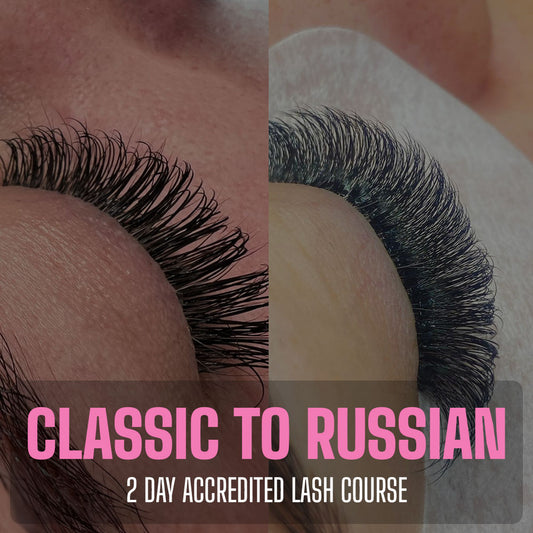 Classic and Russian Lash Course - Volume Eyelash Training