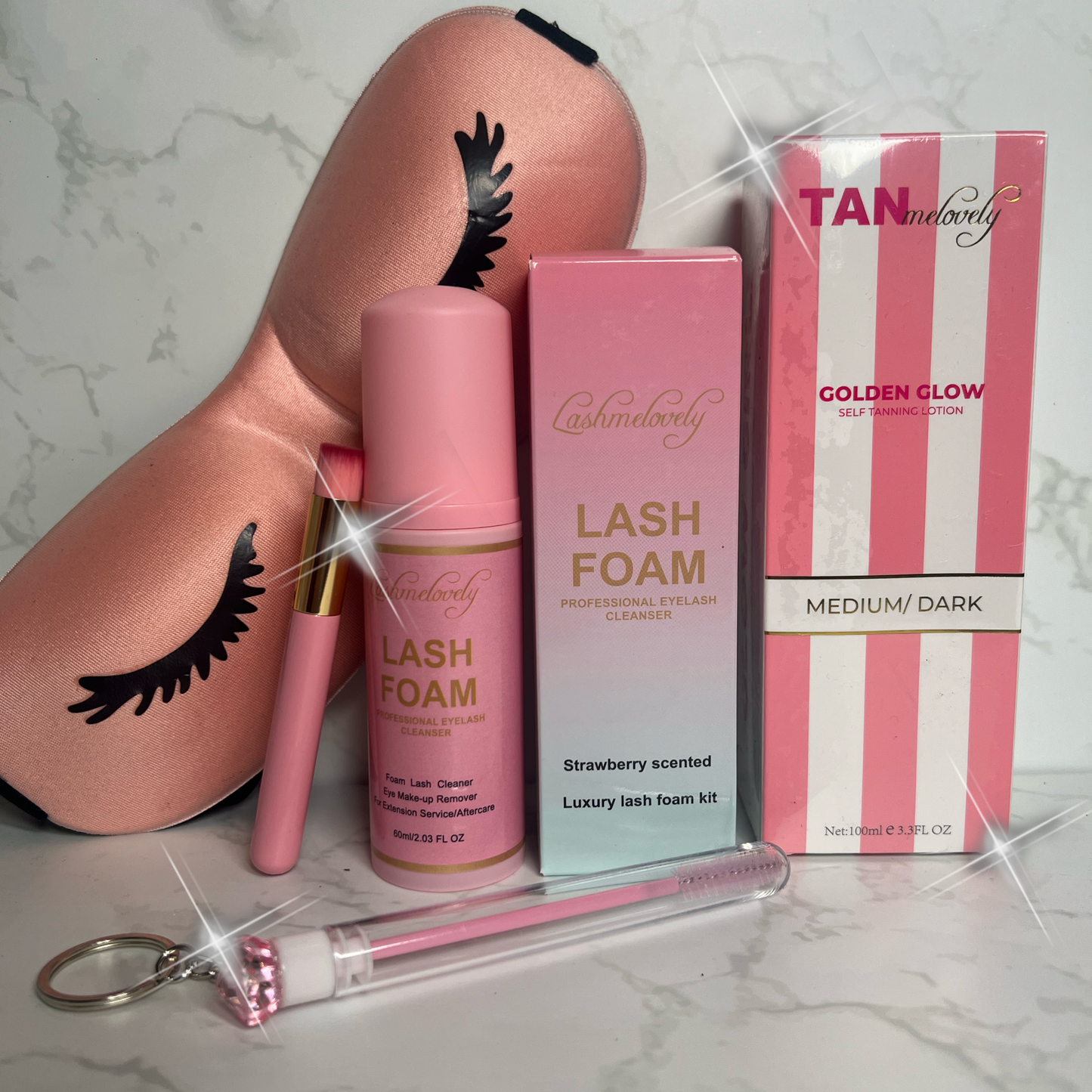 Lash Foam & Tanning Bundle